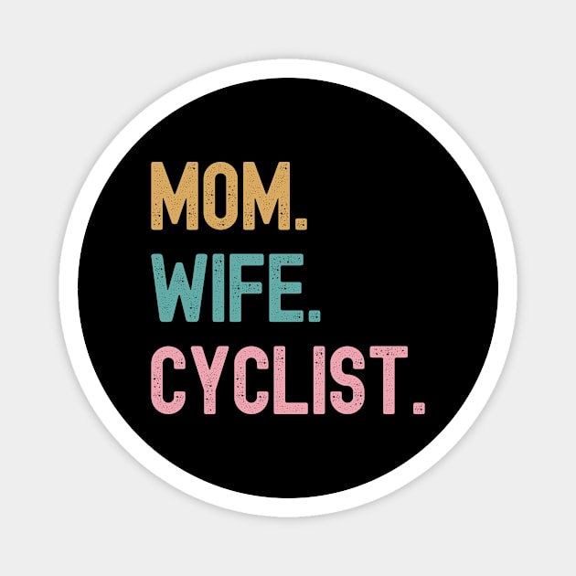 Cycling T-shirt for Her, Women Cycling, Mothers Day Gift, Mom Birthday Shirt, Cycling Woman, Cycling Shirt, Cycling Wife, Cycling Mom, Bike Mom, Cycling Gifts for Her, Strong Women Magnet by CyclingTees